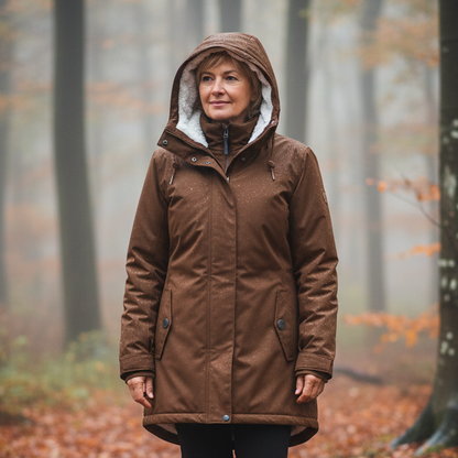 Bente | Waterafstotende Winterjas – Warm, Stijlvol & Klaar Voor Elk Weertype