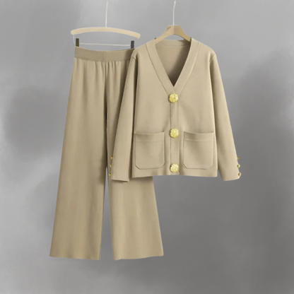 Celeste | Luxe gebreide-set