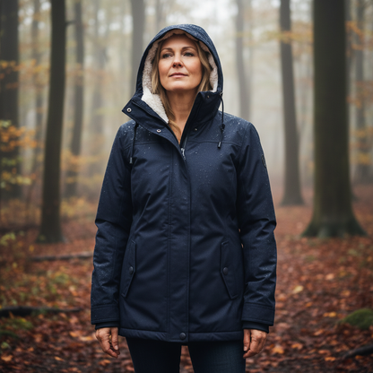 Bente | Waterafstotende Winterjas – Warm, Stijlvol & Klaar Voor Elk Weertype