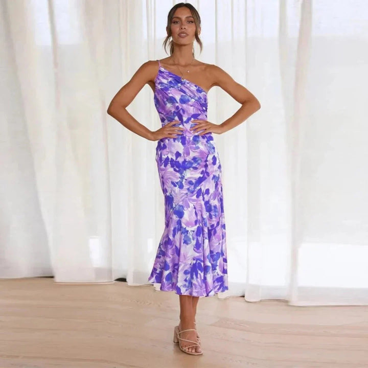 Eliza - Jurk met één schouderband