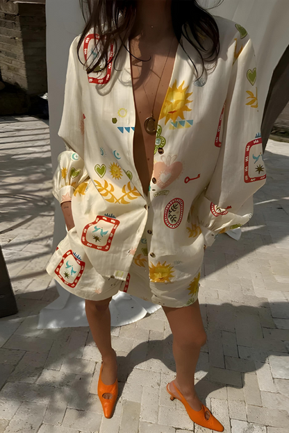 Scuro  | Lange Mouwen en Korte Set