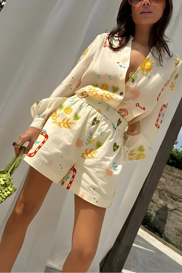 Scuro  | Lange Mouwen en Korte Set