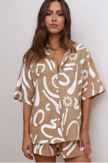 Nube | Strandachtige Twee-delige Set