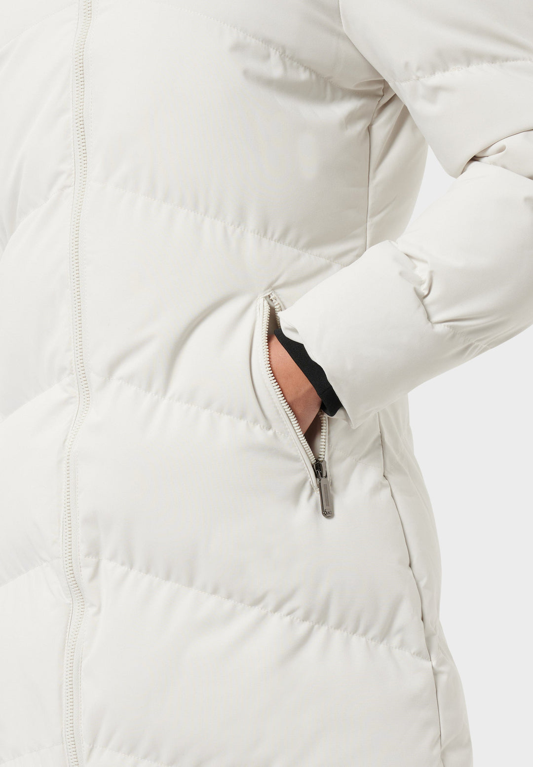 Sera | Verwarmde jas lang beige