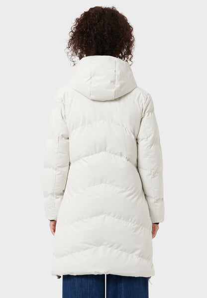 Sera | Verwarmde jas lang beige