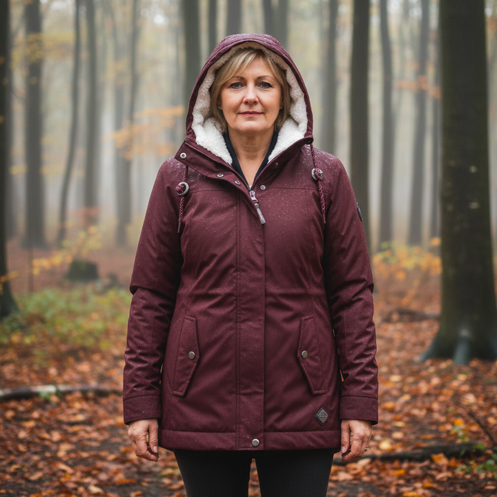 Bente | Waterafstotende Winterjas – Warm, Stijlvol & Klaar Voor Elk Weertype