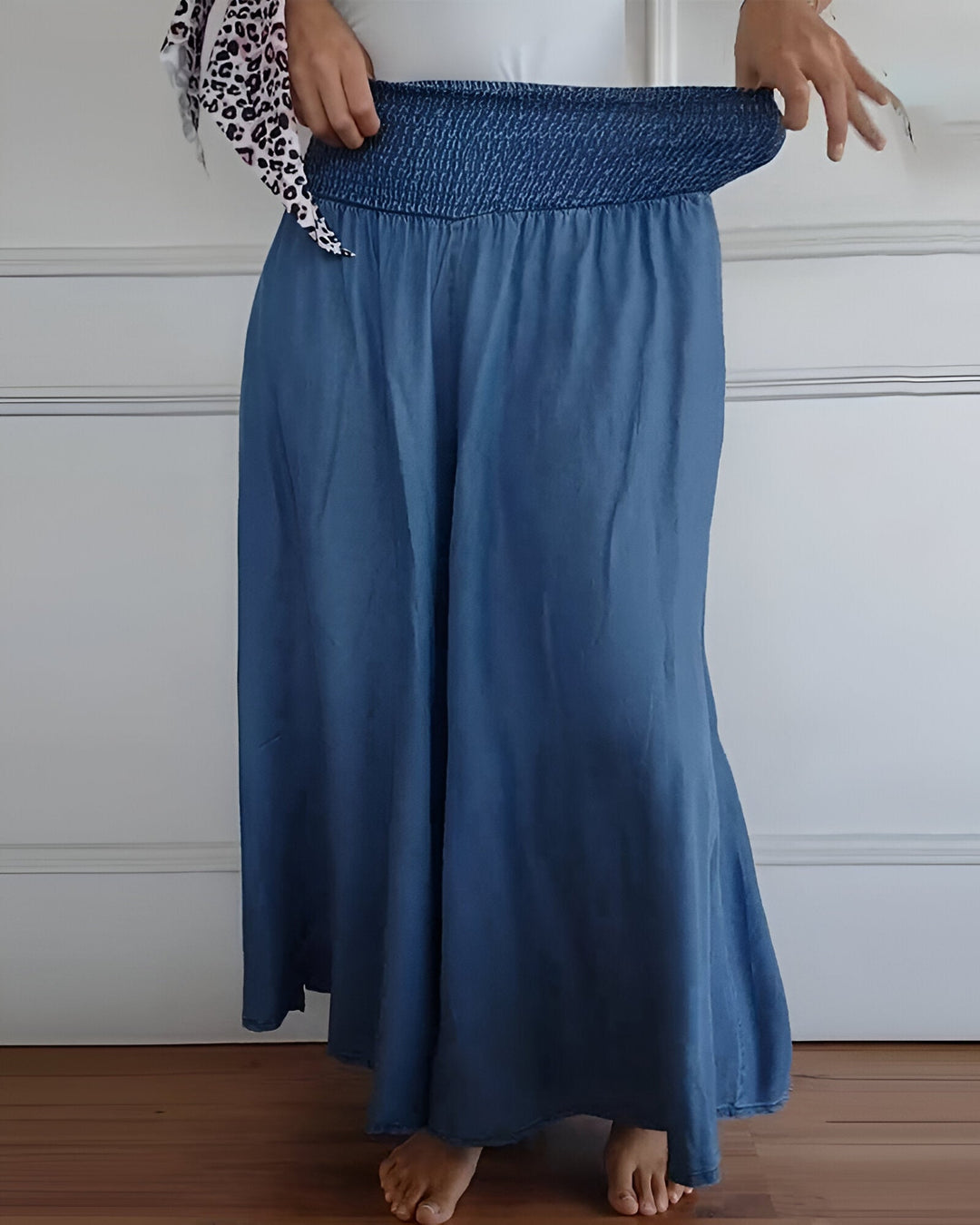 Linda-modehuis™ | Comfortabele broek met een elastische taille
