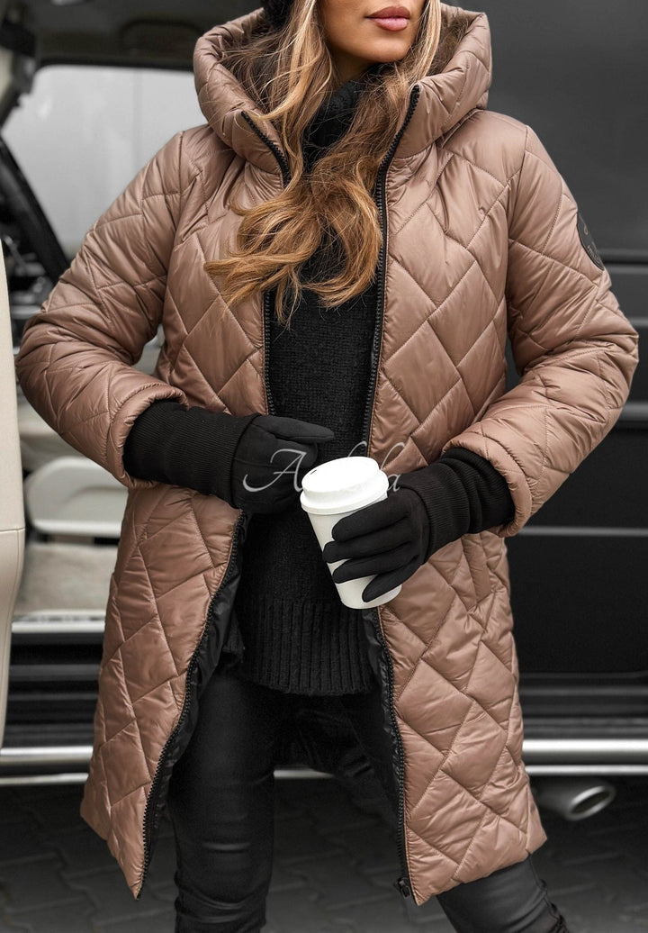 ZARÁ - Gewatteerde Elegante Parka