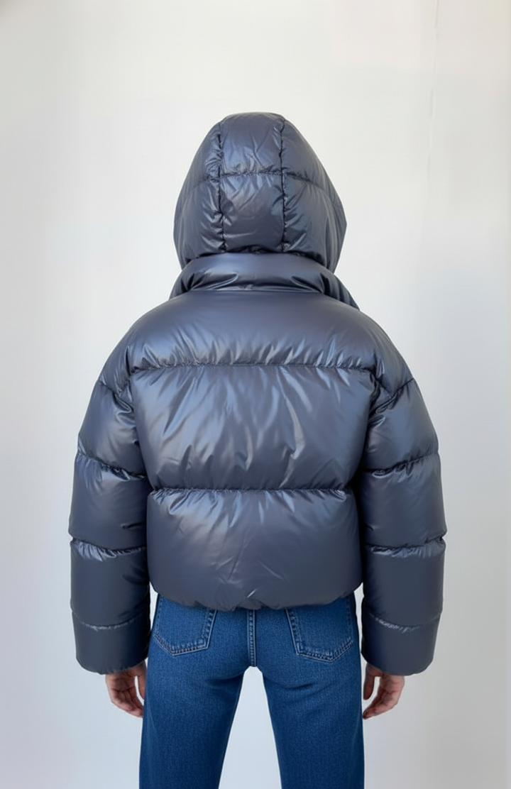 Nero | Oversized winterjas, comfortabel en met afneembare capuchon